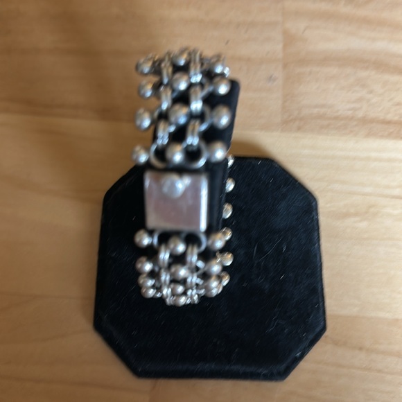 Sterling Silver 925 Beaded Bracelet - Picture 2 of 5